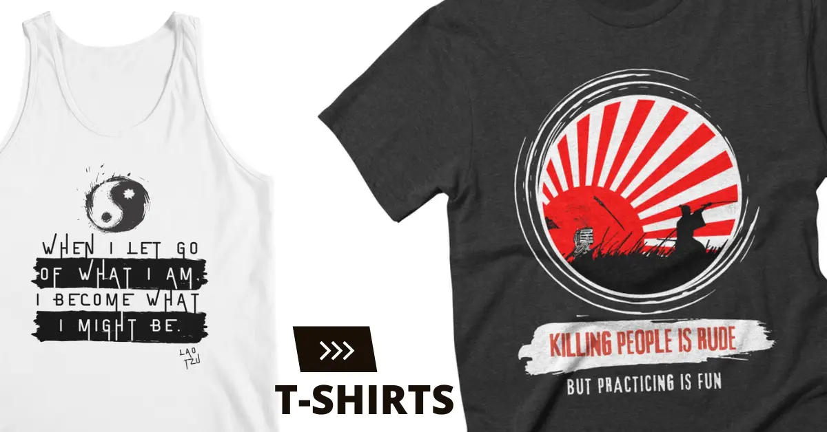 ninja samurai shirts