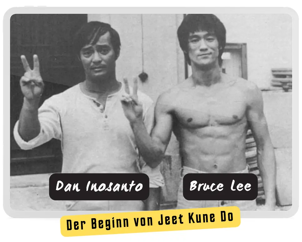 Bruce Lee mit Dan Inosanto – Ursprünge des Jeet Kune Do