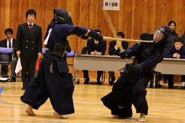 Kämpfe im japanischen Kendo