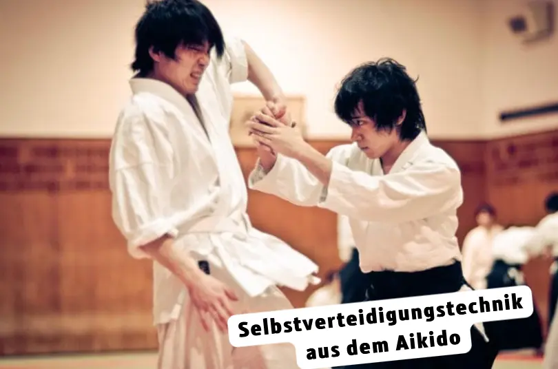 Selbstverteidigungstechnik aus dem Aikido