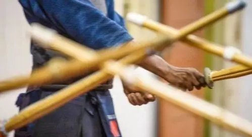 Shinai, das Schwert, das im japanischen Kendo verwendet wird