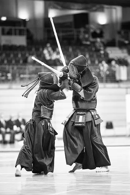 japanischer Kendo-Wettbewerb