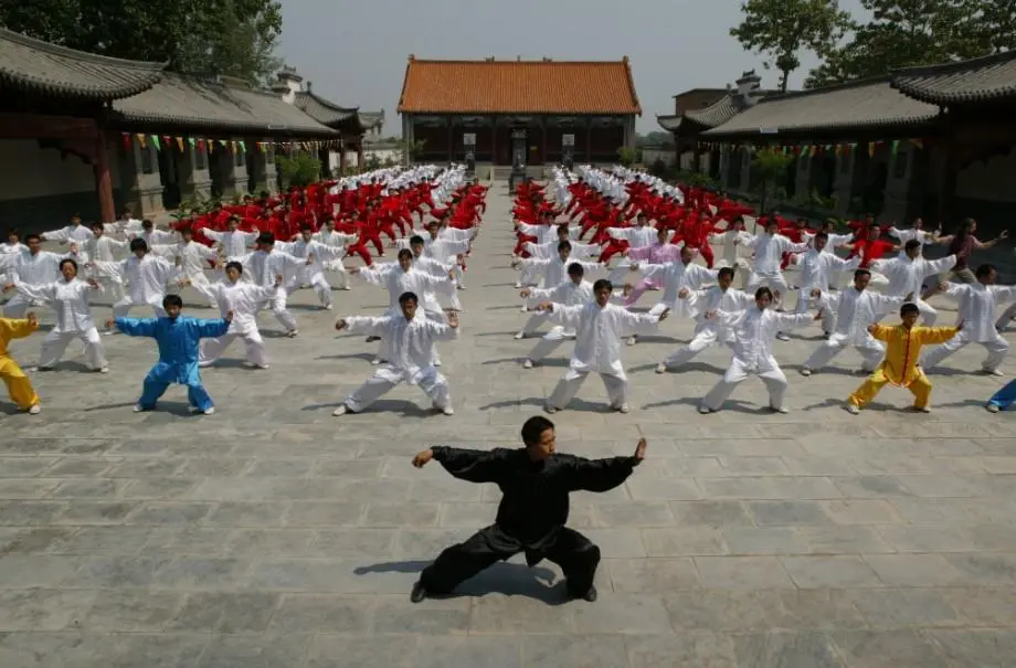 práctica china de tai chi