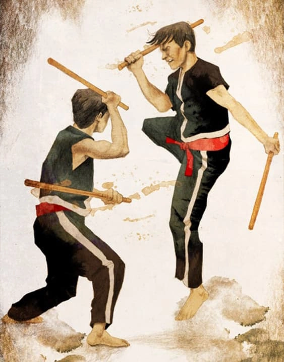 Combattants-d'Arnis-Kali-Eskrima