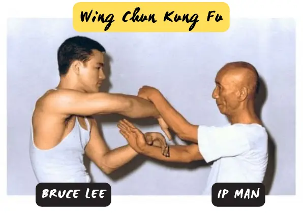 Bruce Lee, son maître Wing Chun IP Man