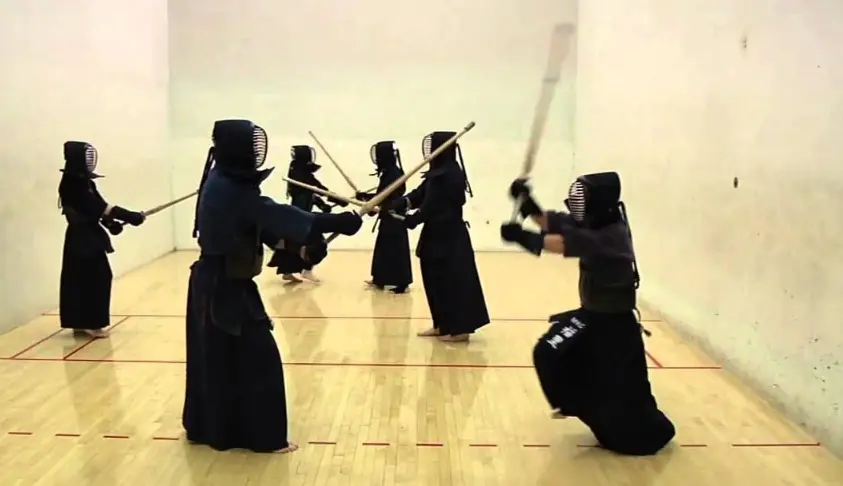 entrez dans le kendo japonais