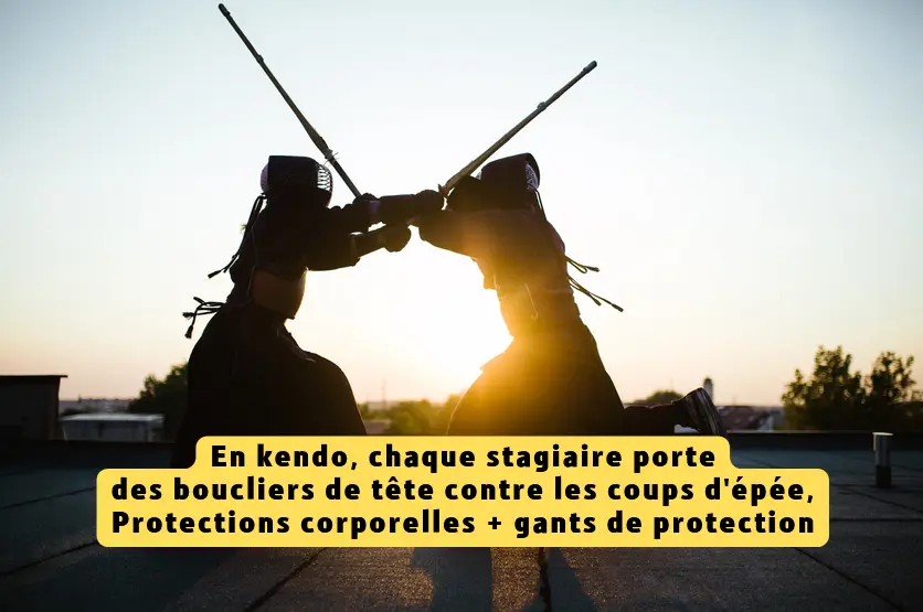 Boucliers-mains-d'entraînement-kendo